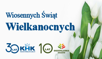 Wiosennych Świąt Wielkanocnych!