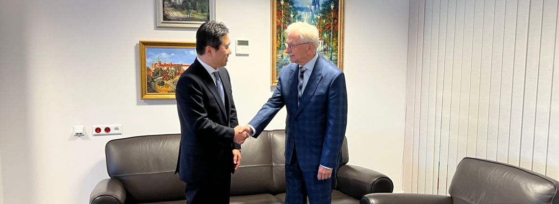 Ambasador Korei Południowej w Polsce z wizytą  w Ekospalarni