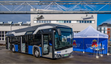 Zasilany wodorem autobus po raz pierwszy w Krakowie